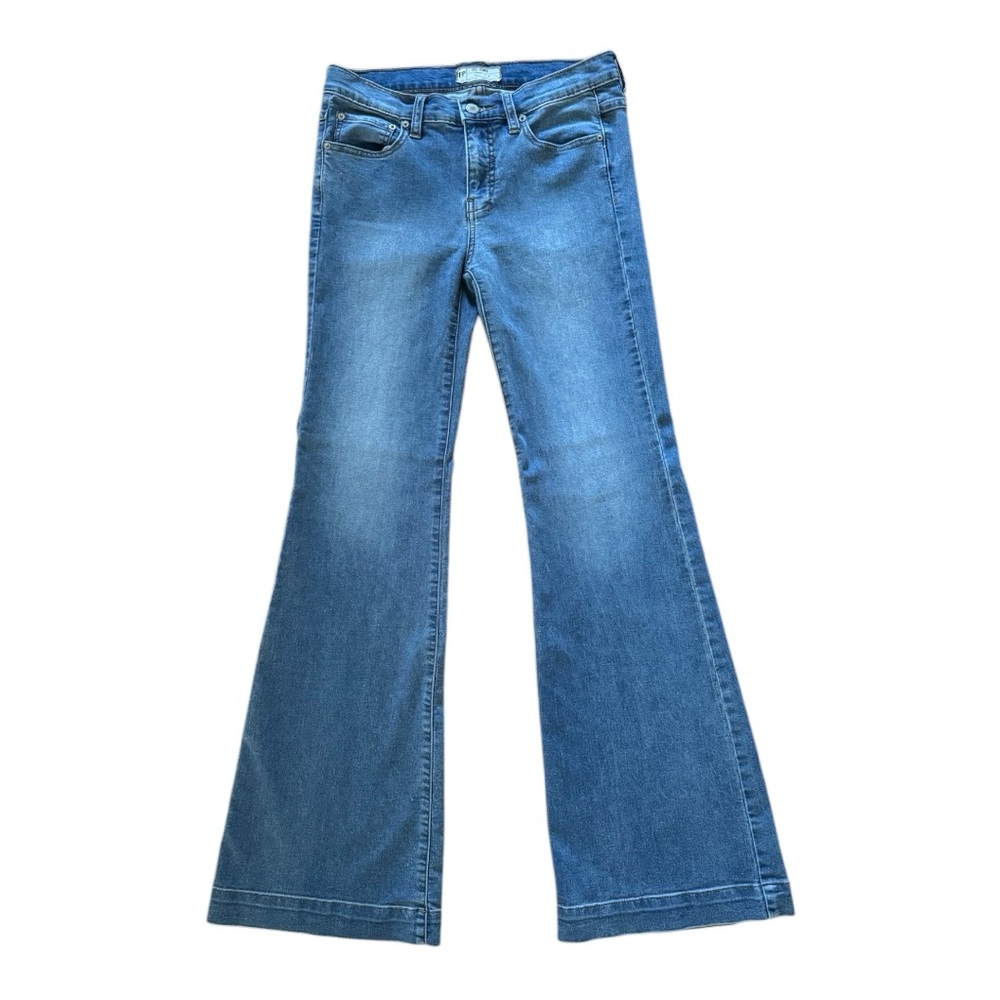 FREE PEOPLE women’s size 27 FLARED mid-rise denim jeans